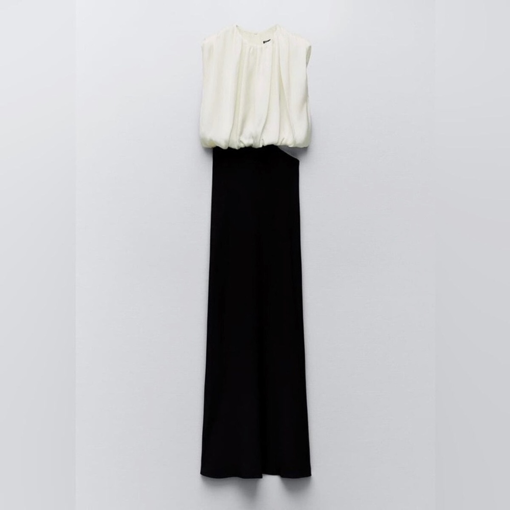 ZARA COMBINATION CUT OUT DRESS LIKE NEW XS